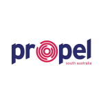 Propel logo for Members to use WHITE